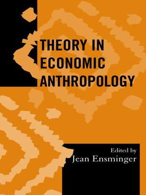 cover image of Theory in Economic Anthropology